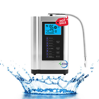 آلة آيونية المياه الهيدروجينية المهنية مع شاشة LCD 3.5 بوصة مع معدل تدفق 1-4L / min و 150W من الطاقة للاستخدام المنزلي والتجاري