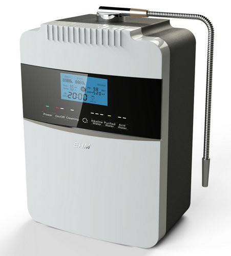 AC220V 60Hz المياه المؤين المحمولة تعمل باللمس الاكريليك آلة المياه القلوية